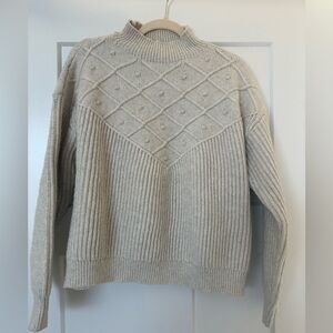 Truth mockneck sweater